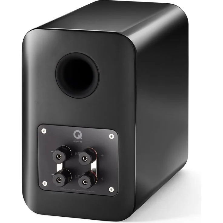 Q Acoustics Concept 30 Gloss Black, Kompaktlautsprecher, schwarz – Bild 2