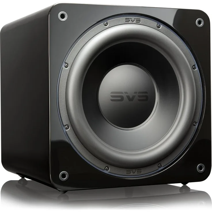 SVSound SB-3000 Aktiv-Subwoofer, Piano schwarz 