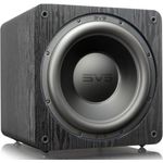 SVSound SB-3000 Aktiv-Subwoofer, Black Ash, dunkelgrau