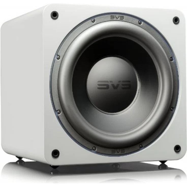 SVSound SB-3000 Aktiv-Subwoofer, Piano Gloss White, weiß – Bild 1