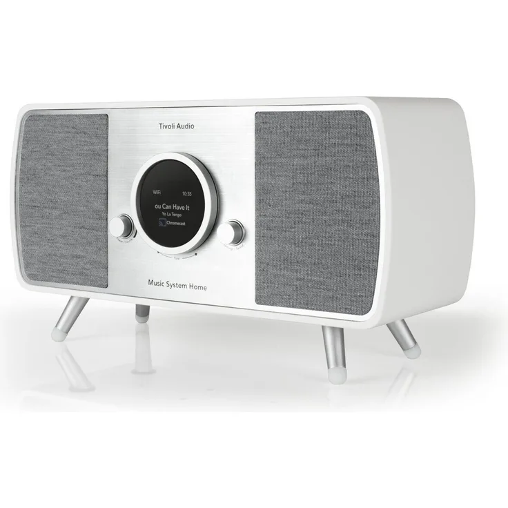 Tivoli Audio Music System Home Gen. 2 DAB+-UKW-Radio Bluetooth WLAN weiß-grau