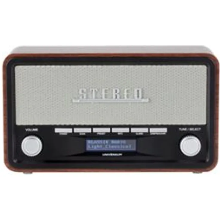 UNIVERSUM DR 350-21 Tischradio DAB+, UKW AUX, Bluetooth, DAB+, UKW Weckfunktion Braun