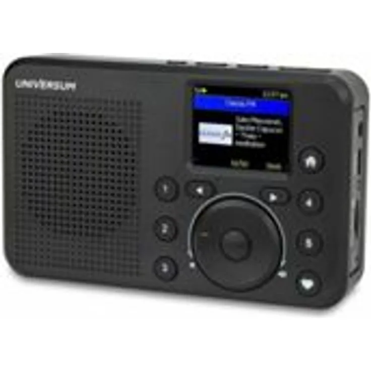 UNIVERSUM IR 200-21 Internet Taschenradio Internet Bluetooth, Internetradio, SD, WLAN wiederaufladbar Schwarz