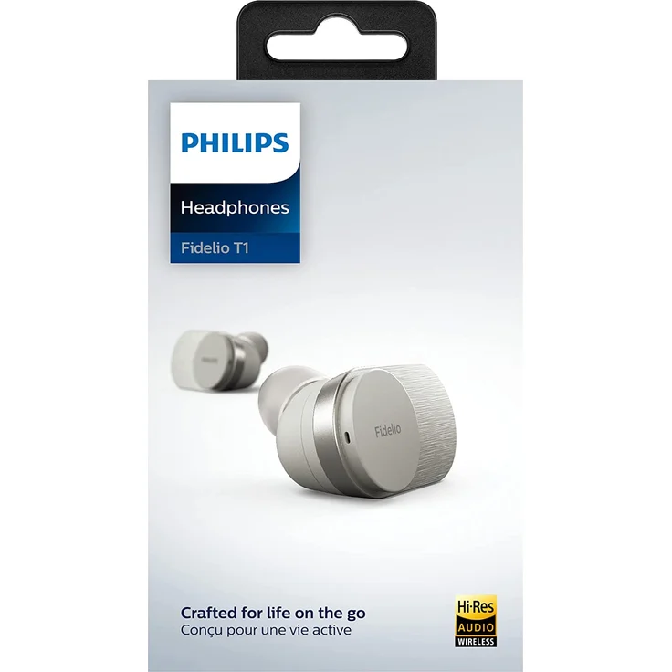 Philips T1 FIDELIO In-Ear True Wireless Kopfhörer Bluetooth weiß – Bild 5