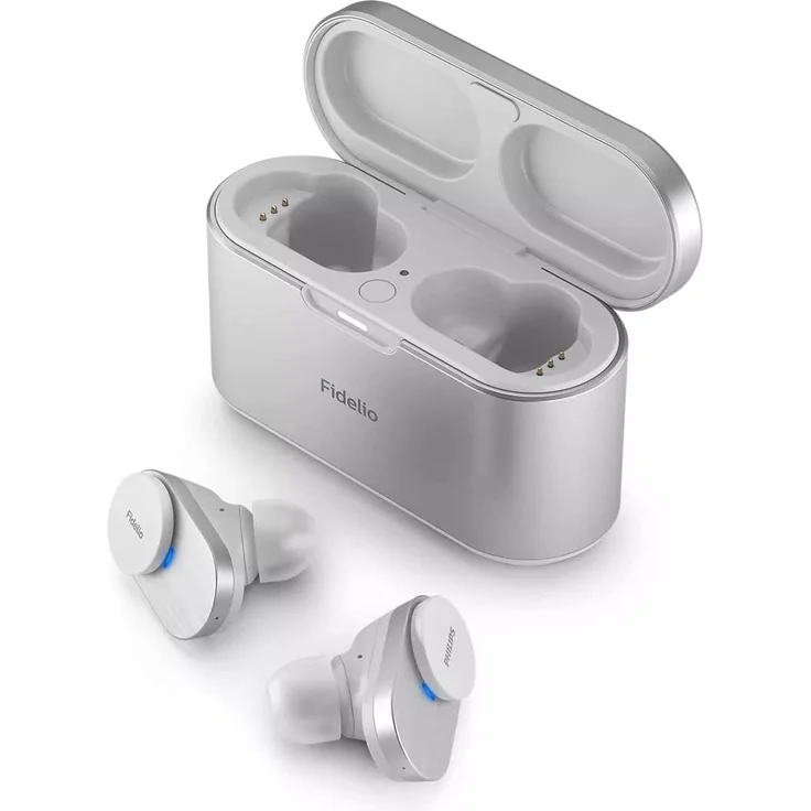 Philips T1 FIDELIO In-Ear True Wireless Kopfhörer Bluetooth weiß – Bild 1