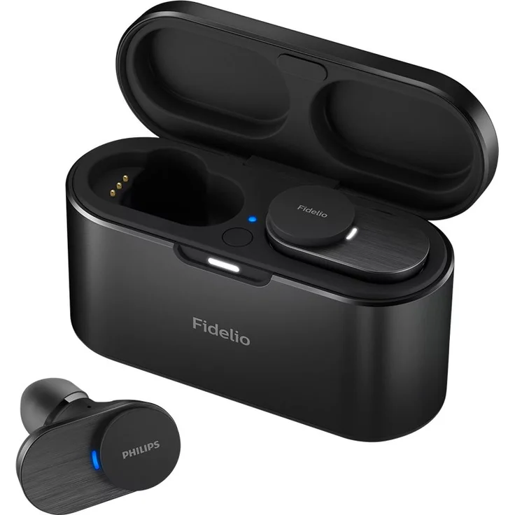 Philips T1 FIDELIO In-Ear True Wireless Kopfhörer Bluetooth schwarz – Bild 9