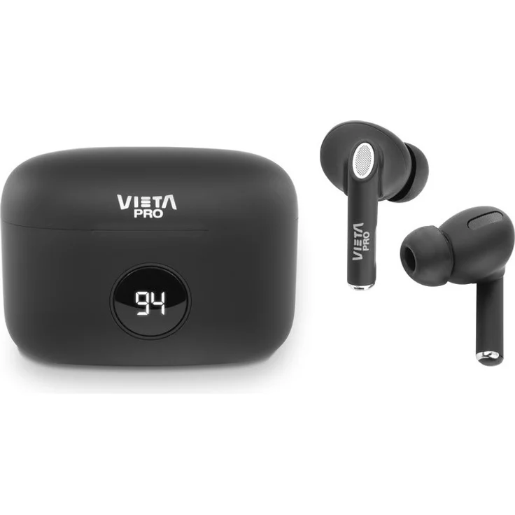 Vieta Pro #FADE ANC True Wireless Headphones, In-Ear-Kopfhörer, Black, schwarz – Bild 1