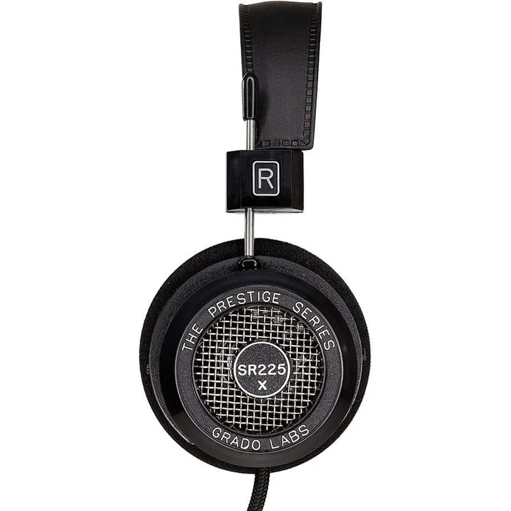 Grado SR225x On-Ear-Kopfhörer, kabelgebunden, schwarz – Bild 2