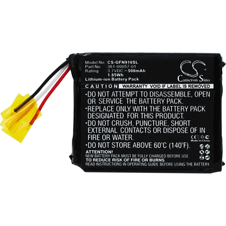 Cameron Sino Ersatzakku CS-GFN910SL Garmin Forerunner 910XT 361-00057-00 3,7 Volt 500mAh Li-Ion
