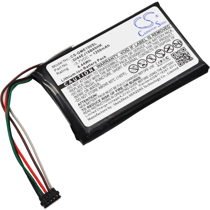 Cameron Sino Ersatzakku CS-GME100SL Garmin DI44EJ18B60HK 361-00035-15 3,7 Volt 1200mAh Li-ion