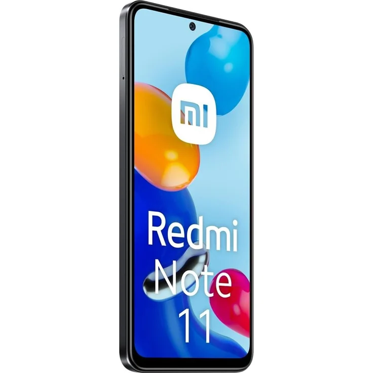 Xiaomi Redmi Note 11 Smartphone 16,33cm (6,43 Zoll) AMOLED-Display, 64GB interner Speicher, 4GB RAM, Dual-SIM, Android 11, Graphite Gray – Bild 3