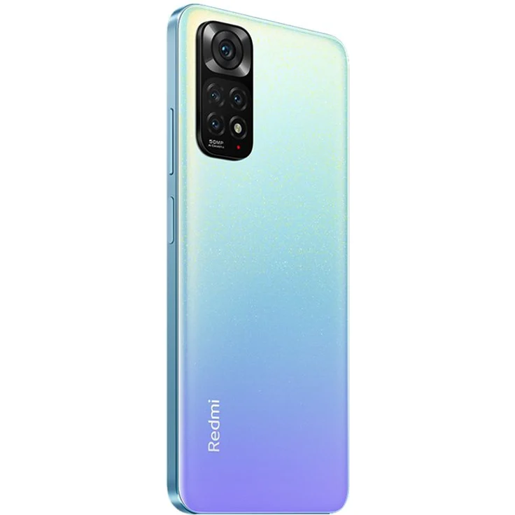 Xiaomi Redmi Note 11 Smartphone 16,33cm (6,43 Zoll) AMOLED-Display, 64GB interner Speicher, 4 GB RAM, Dual-SIM, Android 11, Star Blue White – Bild 6