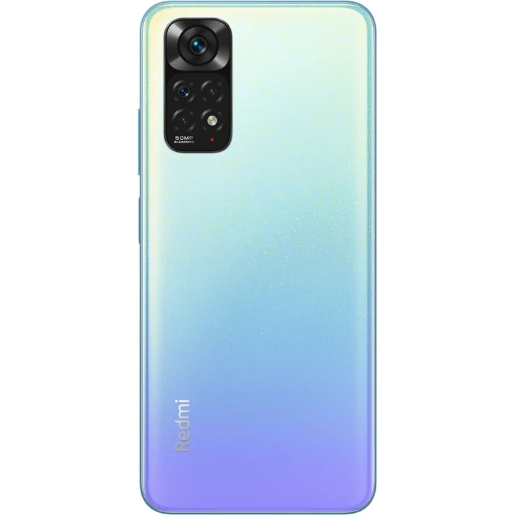 Xiaomi Redmi Note 11 Smartphone 16,33cm (6,43 Zoll) AMOLED-Display, 64GB interner Speicher, 4 GB RAM, Dual-SIM, Android 11, Star Blue White – Bild 3