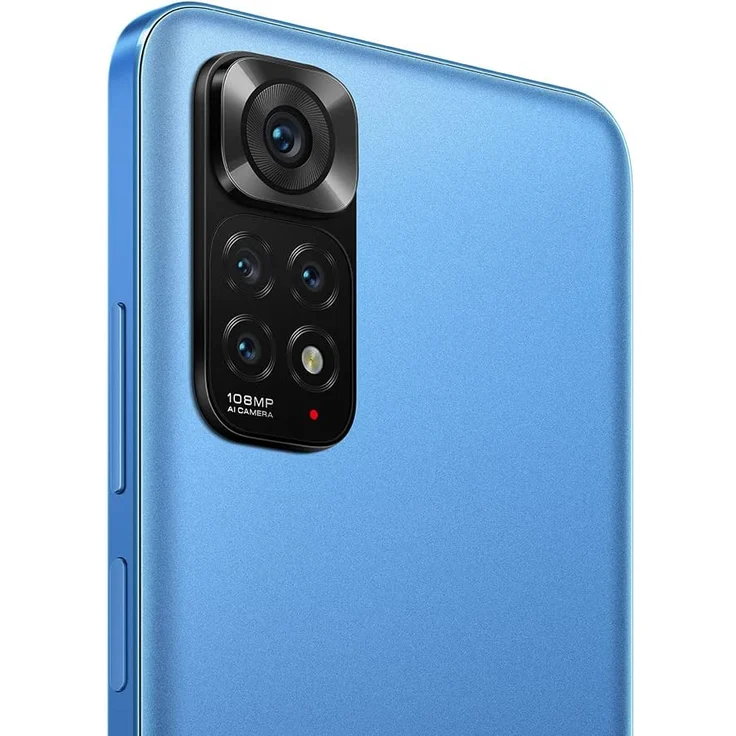 Xiaomi Redmi Note 11S Smartphone 16,33cm (6,43 Zoll) AMOLED-Display, 128GB interner Speicher, 6GB RAM, Dual-SIM, Android 11, Twilight Blue – Bild 2