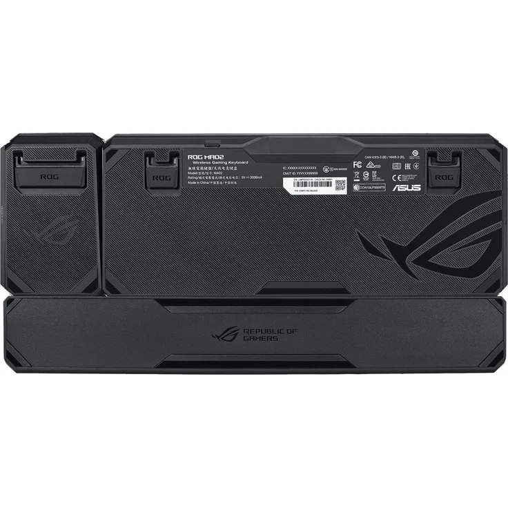 ASUS ROG Claymore II Tastatur RF kabellos + USB Schwarz (90MP01W0-BKFA00) (Englisch QWERTY) – Bild 13