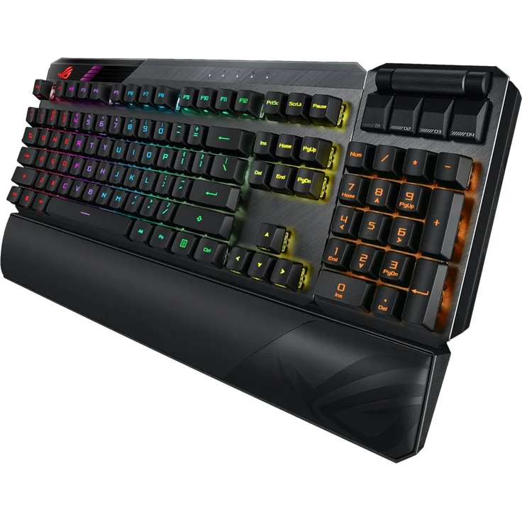ASUS ROG Claymore II Tastatur RF kabellos + USB Schwarz (90MP01W0-BKFA00) (Englisch QWERTY) – Bild 10