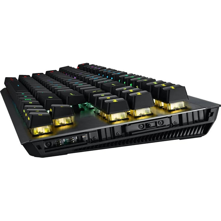 ASUS ROG Claymore II Tastatur RF kabellos + USB Schwarz (90MP01W0-BKFA00) (Englisch QWERTY) – Bild 7