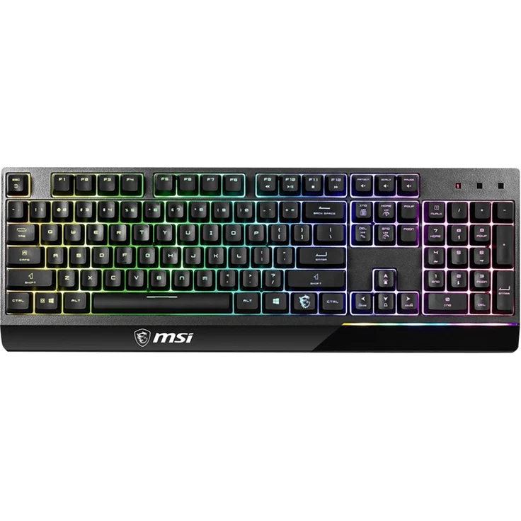 MSI Vigor GK30 Tastatur USB QWERTY US International Schwarz (S11-04US601-CLA) – Bild 1