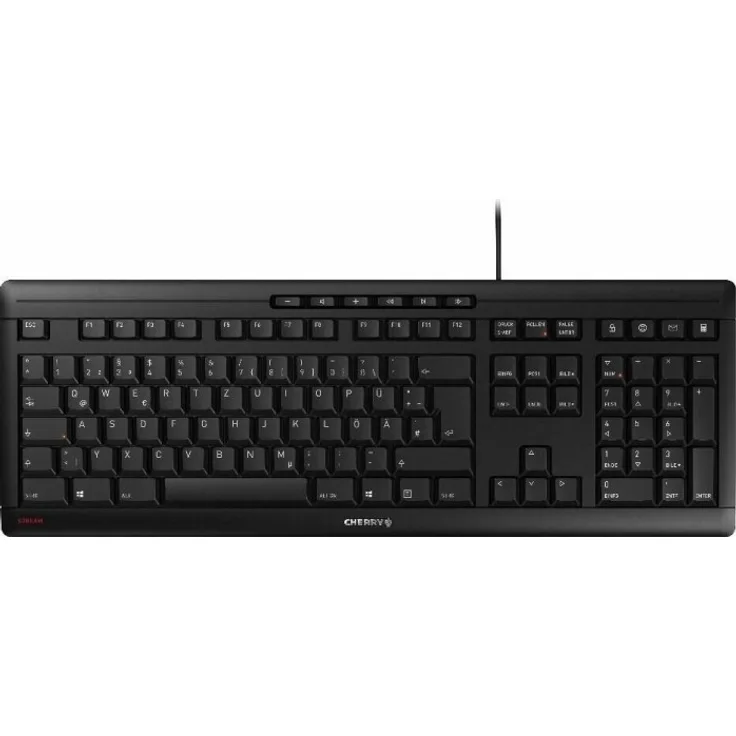 Wortmann AG TERRA 3500 Corded Tastatur USB QWERTZ Deutsch Schwarz (JK-8500DEADSL)
