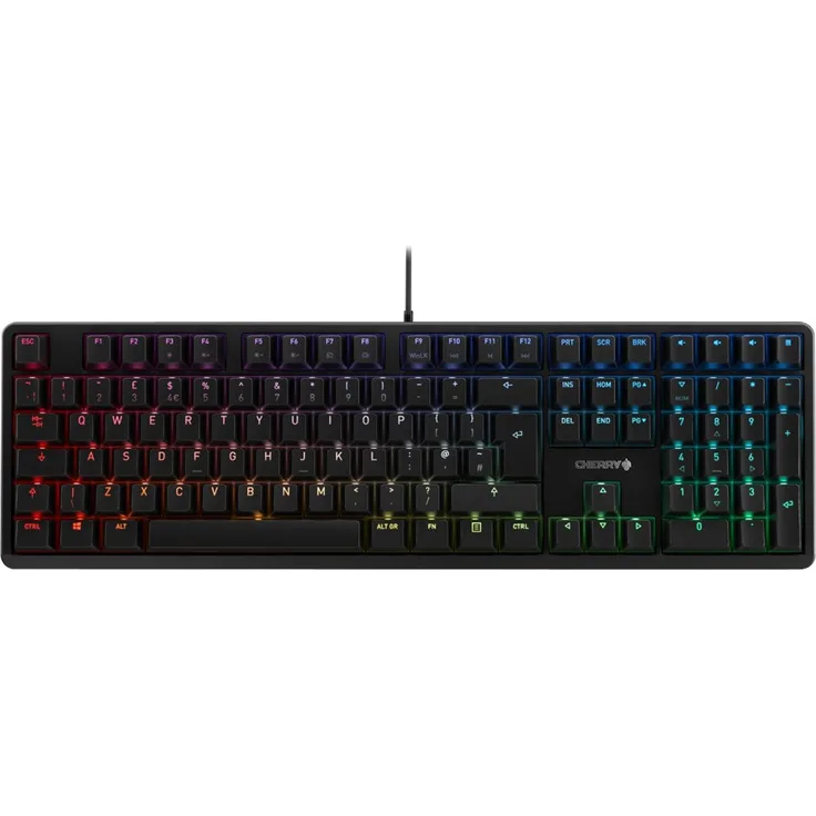 CHERRY G80-3000N RGB Tastatur USB QWERTZ Deutsch Schwarz (G80-3838LWBDE-2)
