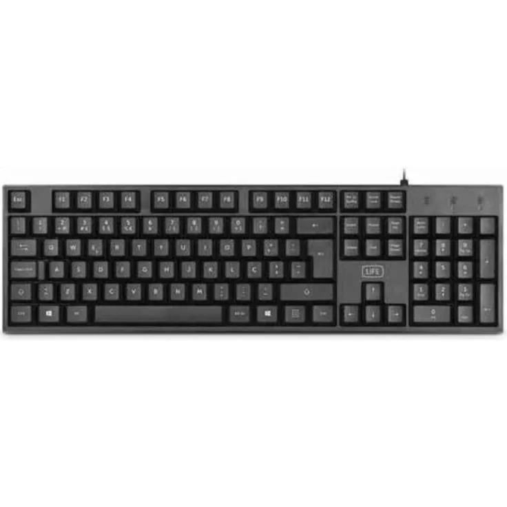 iggual CK-BASIC-105T Tastatur USB QWERTY Spanisch Schwarz (IGG316818)