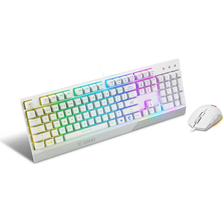 MSI S11-04DE305-CLA Tastatur USB QWERTY Italienisch Weiß (S11-04DE305-CLA) – Bild 4