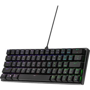 Bild für Cooler Master Peripherals SK620 Tastatur USB QWERTZ Deutsch Schwarz (SK-620-GKTR1-DE)
