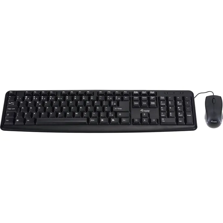 Equip 245202 Tastatur USB AZERTY Portuguesisch Schwarz (245202)