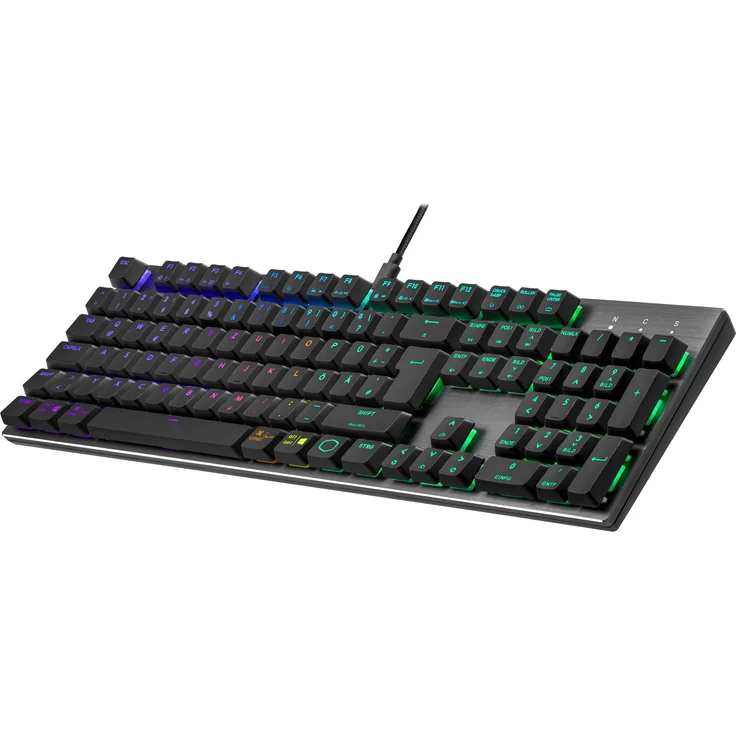 Cooler Master QuickFire SK652 Tastatur USB QWERTZ Deutsch Schwarz, Grau (SK-652-GKTR1-DE) – Bild 3