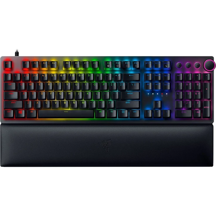 RAZER Huntsman V2 Red Switch Kabelgebundene Gaming Tastatur (Englisch QWERTY) – Bild 1