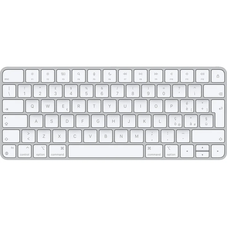 Apple Magic Tastatur USB + Bluetooth Italienisch QWERTY Aluminium, Weiß (MK2A3T/A) – Bild 1