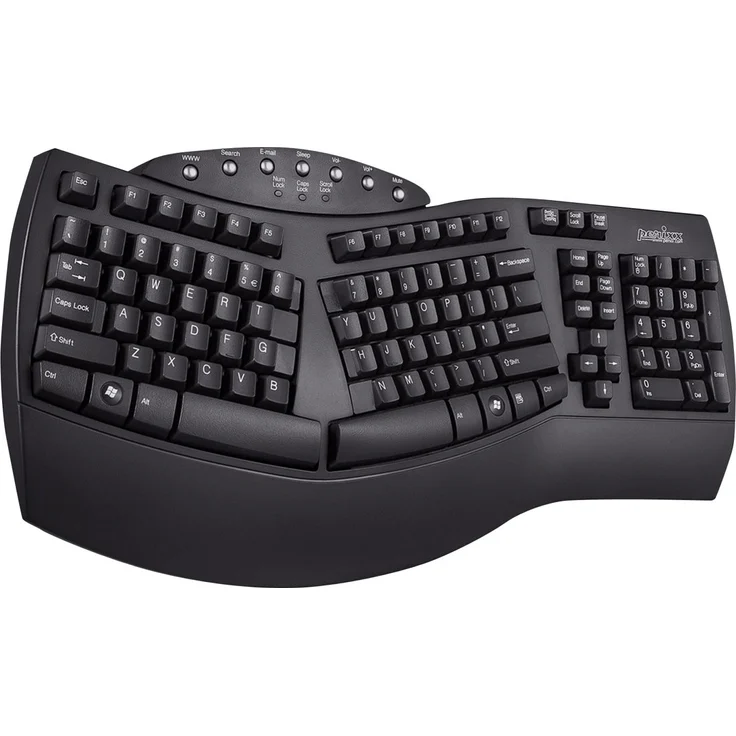 Perixx PERIBOARD-512 Classic - Tastatur - USA QWERTY - Schwarz – Bild 7