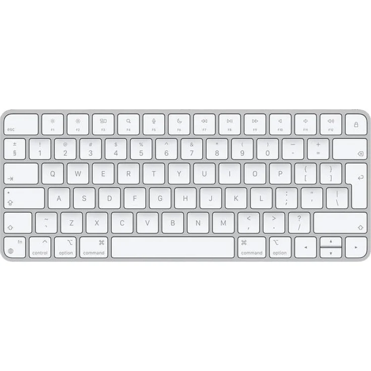 Apple Magic Tastatur USB + Bluetooth Englisch Aluminium, Weiß (MK2A3Z/A) QWERTY – Bild 1