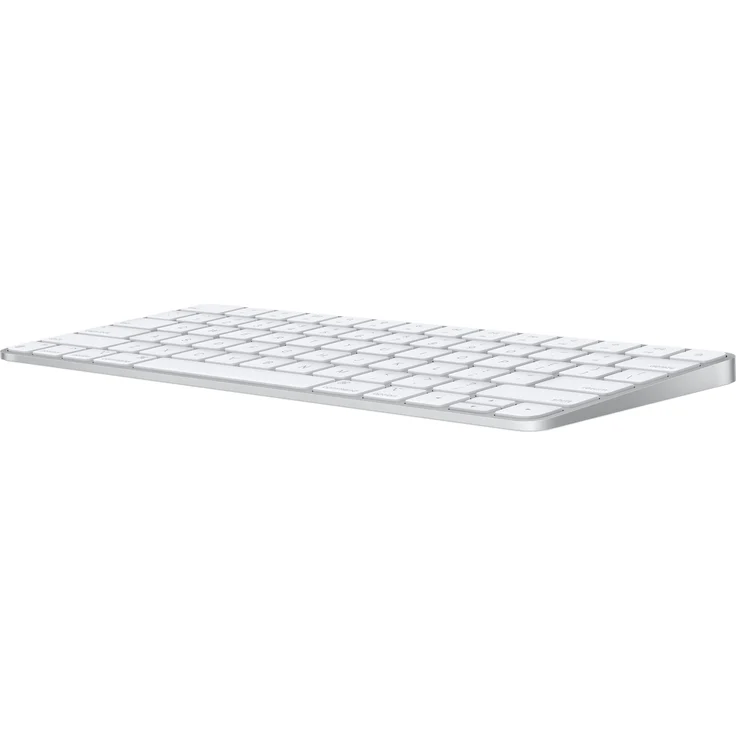 Apple Magic Tastatur USB + Bluetooth US Englisch Aluminium, Weiß (MK2A3LB/A) QWERTY – Bild 2
