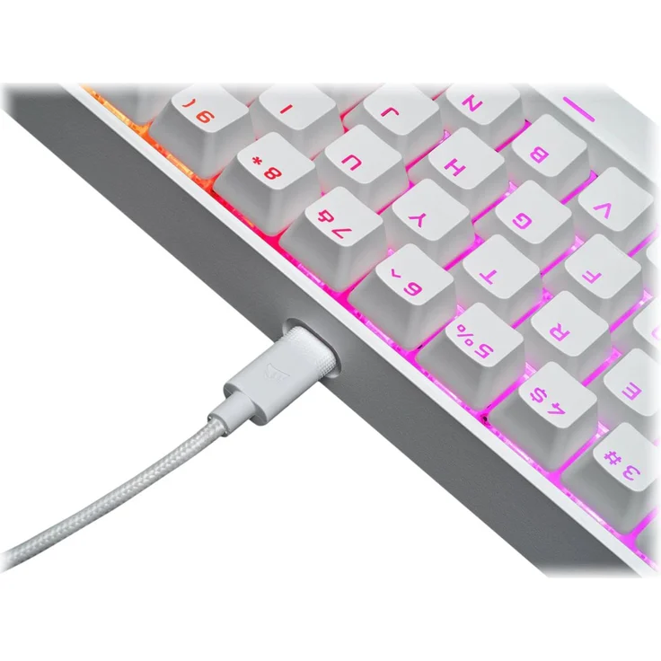 Corsair CH-9194114-DE - Tastatur USB Deutsch QWERTZ Weiß (CH-9194114-DE) – Bild 8