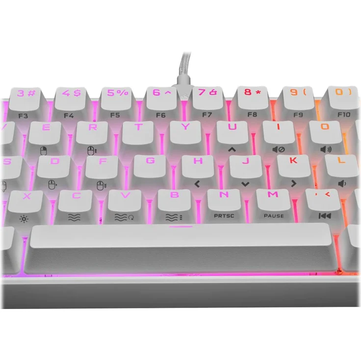 Corsair CH-9194114-DE - Tastatur USB Deutsch QWERTZ Weiß (CH-9194114-DE) – Bild 7