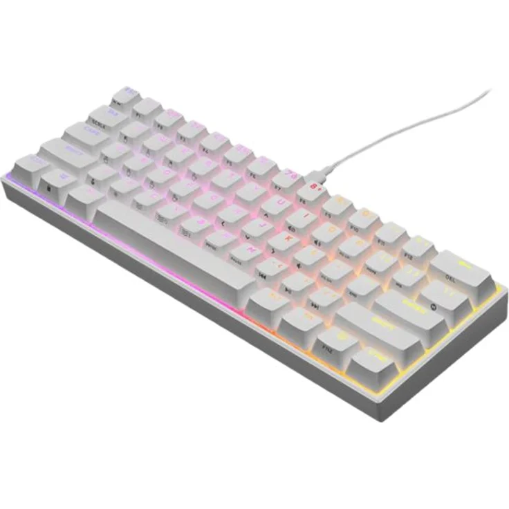 Corsair CH-9194114-DE - Tastatur USB Deutsch QWERTZ Weiß (CH-9194114-DE) – Bild 4