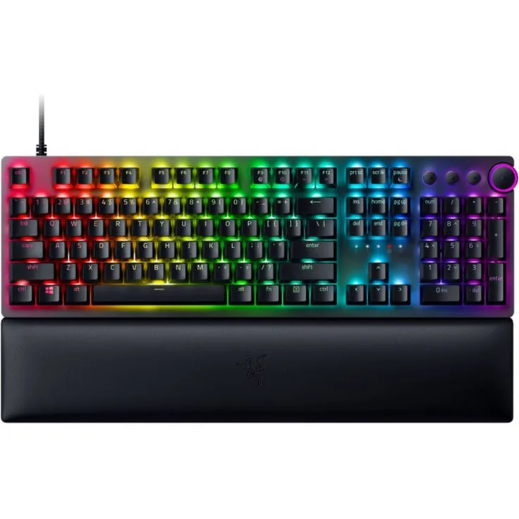 RAZER Huntsman V2 Purple Clicky US-Layout QWERTY