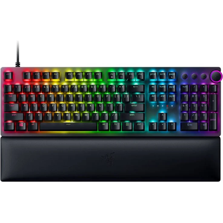 RAZER Huntsman V2 Purple Clicky US-Layout QWERTY