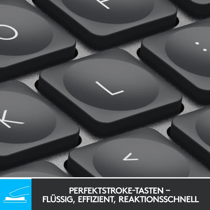 Logitech MX Keys Mini Minimalist Wireless Illuminated Keyboard DE QWERTZ (920-010479) – Bild 3