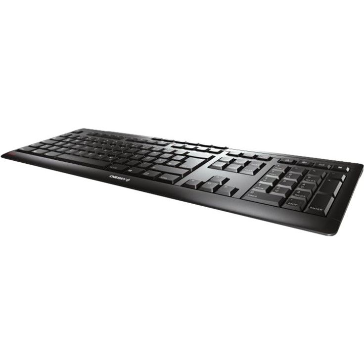 CHERRY Stream Wireless Tastatur RF kabellos + USB QWERTZ Deutsch Schwarz (JK-8550DE-2) – Bild 2