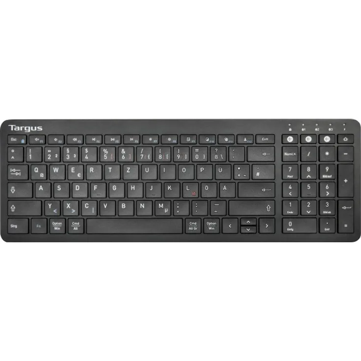 Targus AKB863DE Tastatur Bluetooth QWERTZ Deutsch Schwarz (AKB863DE)
