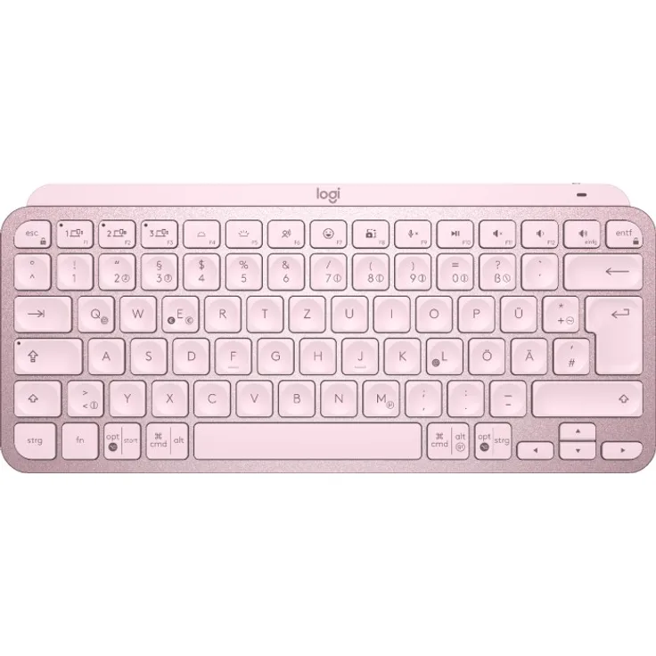 Logitech MX Keys Mini Minimalist Wireless Illuminated Keyboard (920-010481) Deutsch QWERTZ