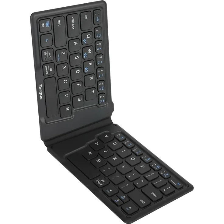 Targus AKF003UK Tastatur Bluetooth QWERTY UK Englisch Schwarz (AKF003UK)