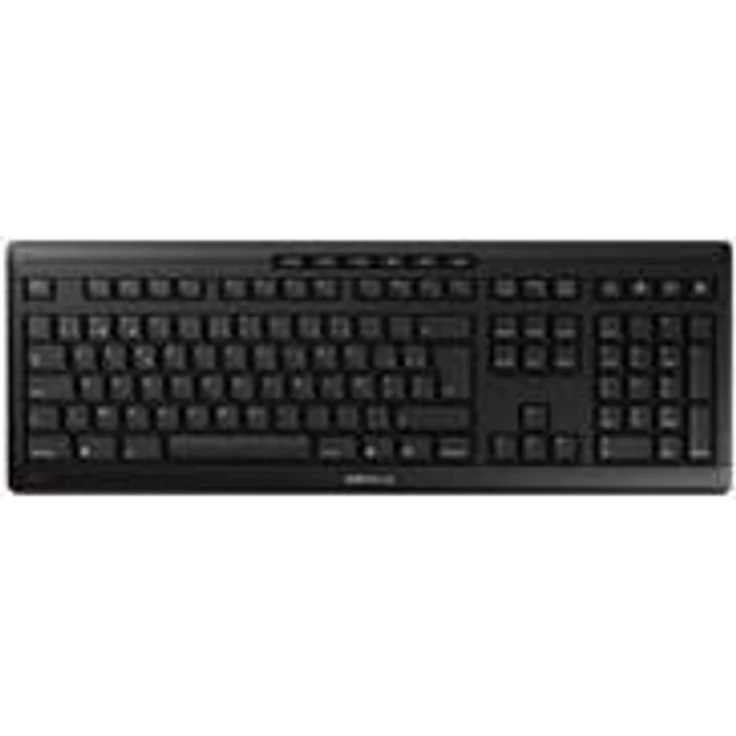 CHERRY Stream Wireless Tastatur RF kabellos + USB AZERTY Französisch Schwarz (JK-8550FR-2) – Bild 1