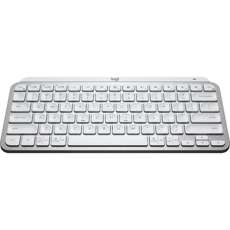 Logitech MX Keys Mini Minimalist Wireless Illuminated Keyboard Tastatur RF Wireless + Bluetooth QWERTY Nordisch Grau (920-010493) – Bild 2