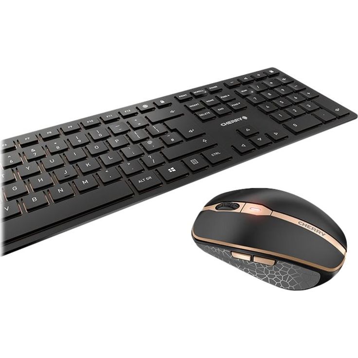 CHERRY DW 9100 SLIM Tastatur RF Wireless + Bluetooth QWERTY US Englisch Schwarz (JD-9100EU-2) – Bild 6