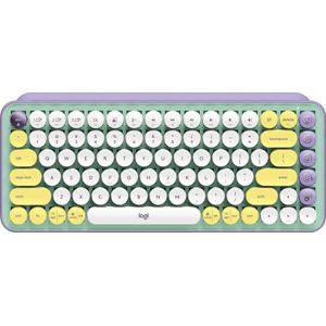 Bild für Logitech POP Keys Wireless Mechanical Keyboard With Emoji Keys Tastatur RF Wireless + Bluetooth QWERTZ Deutsch Mintfarbe (920-010720)