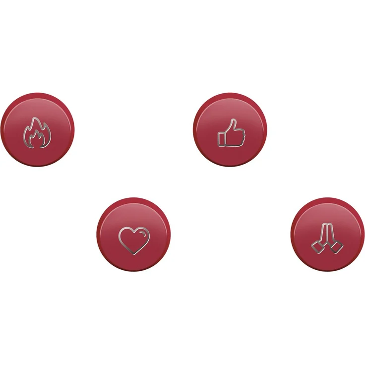 Logitech POP Keys Wireless Mechanical Keyboard With Emoji Keys Tastatur Bluetooth AZERTY Französisch Pink (920-010724) – Bild 12