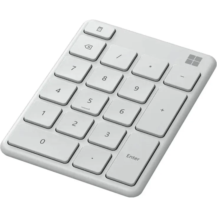 Microsoft 23O-00026 Numerische Tastatur Universal Bluetooth Weiß (23O-00026)